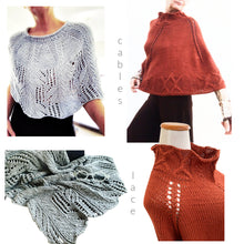 Load image into Gallery viewer, Cable and lace eBook - yarnz2GO.com