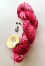 Load image into Gallery viewer, Leaves necklace, knit kit