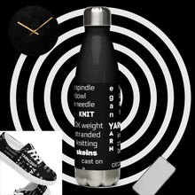 Load image into Gallery viewer, NEW! Stainless steel water bottle for yarnies....

