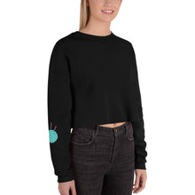 Load image into Gallery viewer, Crop Fleece Sweatshirt