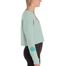 Load image into Gallery viewer, Crop Fleece Sweatshirt