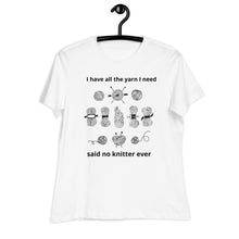 Load image into Gallery viewer, All the yarn I need tee