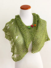 Load image into Gallery viewer, Granny Smith Apple wrap, pattern - yarnz2GO.com