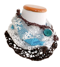 Load image into Gallery viewer, Clarity cowl knit kits 40% off