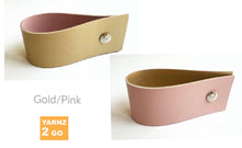 Load image into Gallery viewer, Double sided vegan shawl cuffs