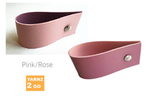 Load image into Gallery viewer, Double sided vegan shawl cuffs