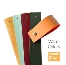 Load image into Gallery viewer, Double sided vegan shawl cuffs