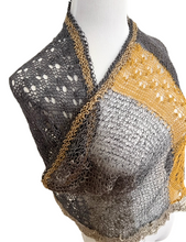 Load image into Gallery viewer, Intrigue shawl