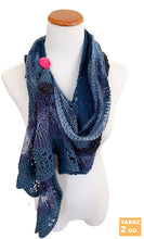 Load image into Gallery viewer, Knightly shawl - yarnz2GO.com