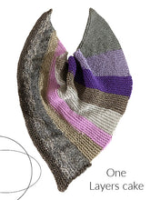 Load image into Gallery viewer, Layered kerchief, knit kit - yarnz2GO.com