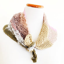 Load image into Gallery viewer, Layered kerchief, knit kit - yarnz2GO.com
