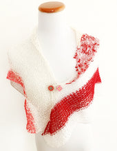 Load image into Gallery viewer, NEW! Lipstick & powder shawl pattern