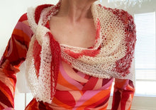Load image into Gallery viewer, NEW! Lipstick & powder shawl pattern