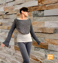 Load image into Gallery viewer, Cornell shrug pattern - yarnz2GO.com