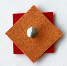 Load image into Gallery viewer, Squared two color shawl pins