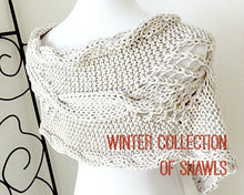 Load image into Gallery viewer, Winter Collection of shawls, e-book
