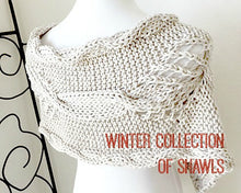 Load image into Gallery viewer, Winter Collection of shawls, e-book
