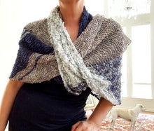 Load image into Gallery viewer, Casual Delft shawl, pattern - yarnz2GO.com