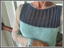 Load image into Gallery viewer, Adalyn top, knit kit
