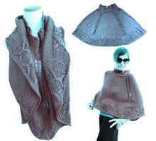 Load image into Gallery viewer, Binault poncho, knit kit
