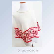 Load image into Gallery viewer, Chrysanthemum poncho - yarnz2GO.com
