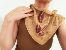 Load image into Gallery viewer, Coffee bean kerchief pattern
