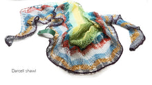 Load image into Gallery viewer, Darcel shawl pattern
