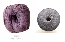 Load image into Gallery viewer, Esme shawlette with shawl cuff - yarnz2GO.com
