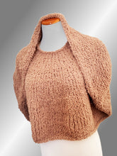 Load image into Gallery viewer, Fuzzy poncho, 25% off
