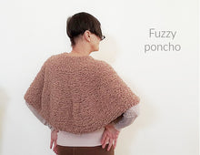 Load image into Gallery viewer, Fuzzy poncho, 25% off
