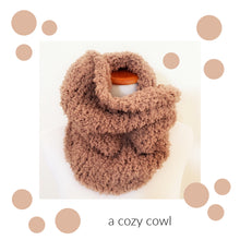 Load image into Gallery viewer, Fuzzy camel cowl
