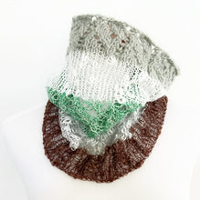 Load image into Gallery viewer, Iris cowl, sample
