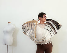 Load image into Gallery viewer, Line by line shawl pattern
