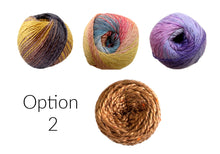 Load image into Gallery viewer, Patches scarf &amp; cowl kits ship free in the US right now
