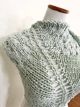 Load image into Gallery viewer, Glitzy Pistachio shawl
