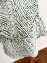 Load image into Gallery viewer, Glitzy Pistachio shawl
