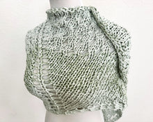 Load image into Gallery viewer, Glitzy Pistachio shawl
