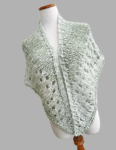 Load image into Gallery viewer, Glitzy Pistachio shawl
