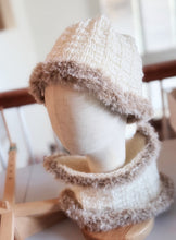 Load image into Gallery viewer, Faux Fur Cloche &amp; cowl
