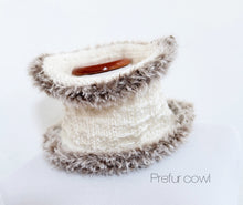 Load image into Gallery viewer, Faux Fur Cloche &amp; cowl
