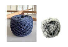 Load image into Gallery viewer, Faux Fur Cloche &amp; cowl
