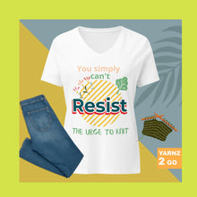 Load image into Gallery viewer, NEW! Resist to knit???
