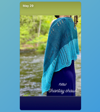 Load image into Gallery viewer, Shantay shawl, knit kit
