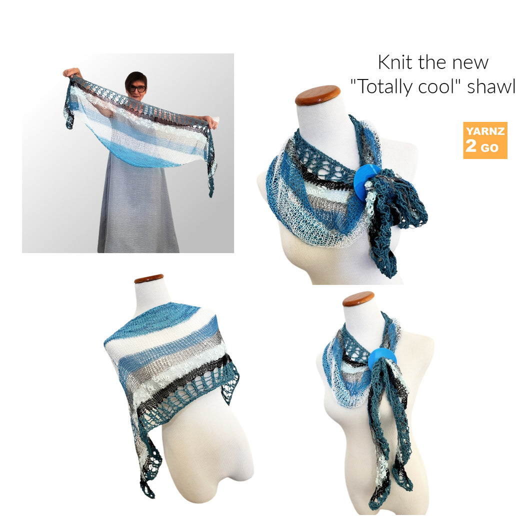 Totally cool shawl pattern