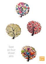 Load image into Gallery viewer, Tree shawl pins - yarnz2GO.com
