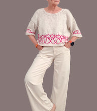 Load image into Gallery viewer, Twirls sweater - yarnz2GO.com
