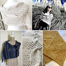 Load image into Gallery viewer, Textured eBook with 3 shawls

