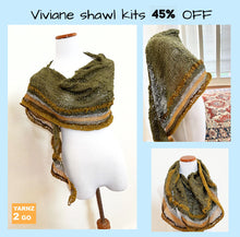 Load image into Gallery viewer, Viviane shawl kit, 45% off
