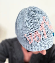 Load image into Gallery viewer, Vote, a beanie knit kit
