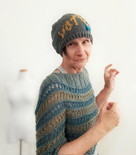 Load image into Gallery viewer, Vote, a beanie knit kit
